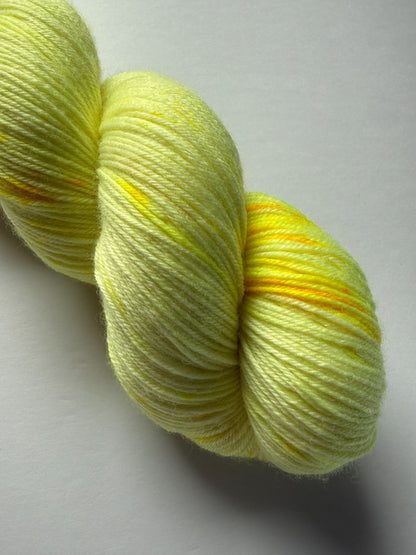 Day Glow Neon Hand Dyed Merino Wool Yarn