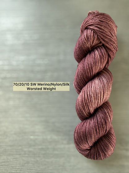Deja Vu Artisan Hand Dyed Merino Wool Yarn
