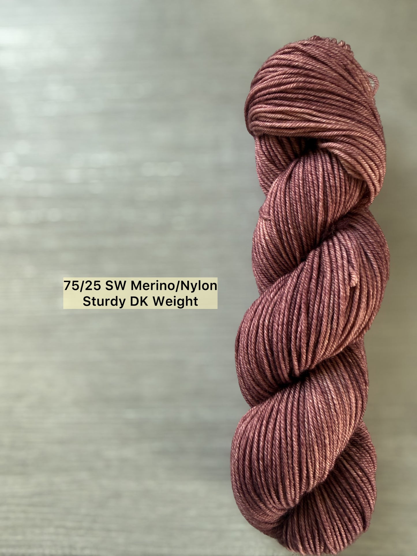 Deja Vu Artisan Hand Dyed Merino Wool Yarn