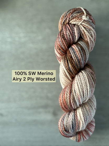 DRUMheller Roll Please Artisan Hand Dyed Merino Wool Yarn