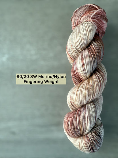 DRUMheller Roll Please Artisan Hand Dyed Merino Wool Yarn