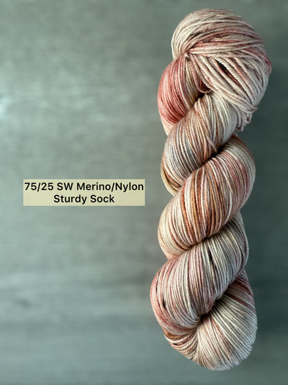 DRUMheller Roll Please Artisan Hand Dyed Merino Wool Yarn