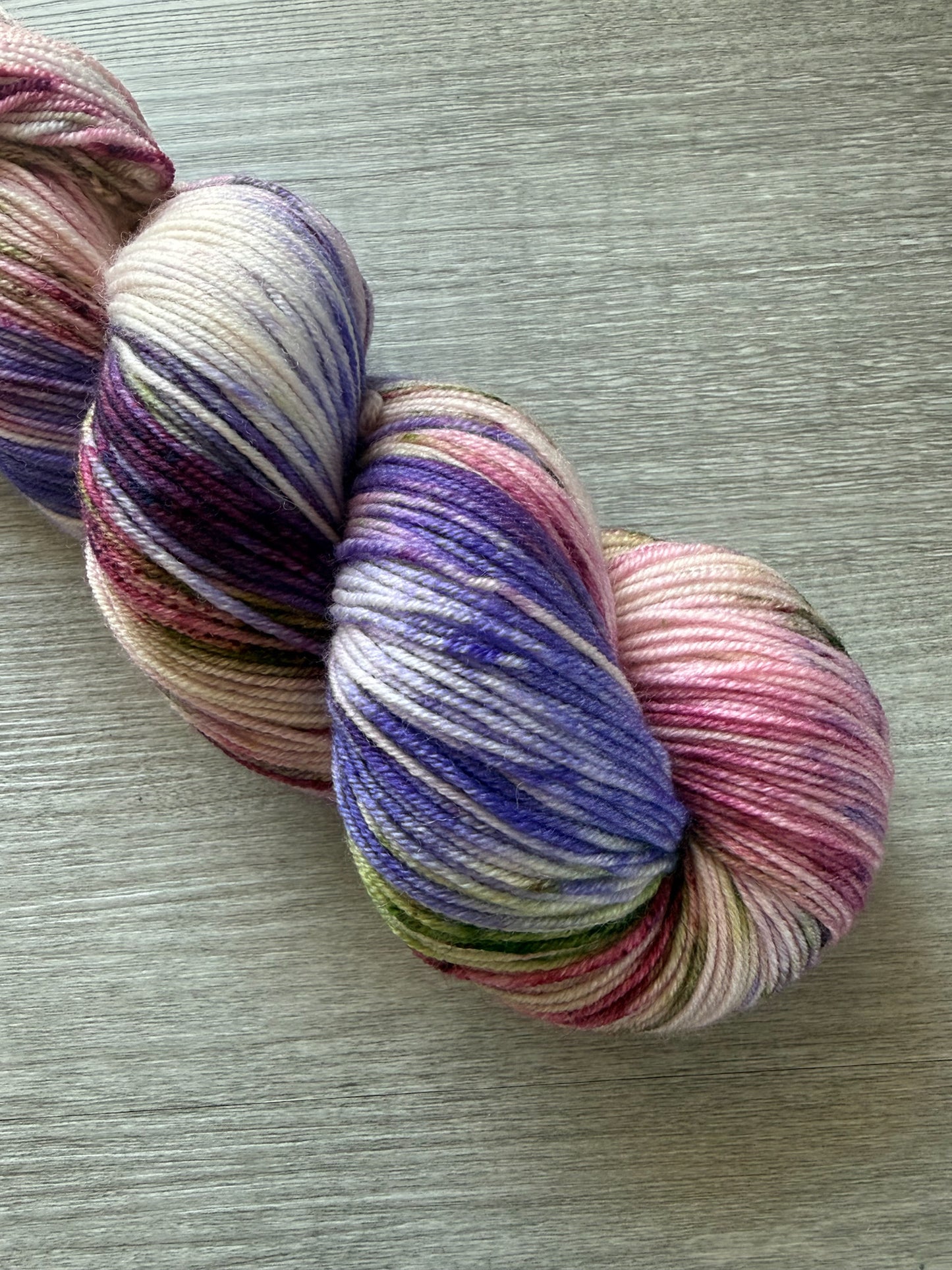 English Garden Artisan Hand Dyed Merino Wool Yarn