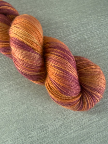 Equinox Glow Artisan Hand Dyed Merino Wool Yarn