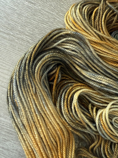 Faded Flannel Artisan Hand Dyed Merino Wool Yarn