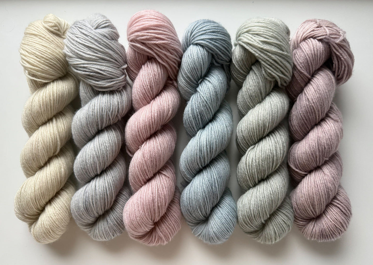 Fanciful Fairies Collection Mini Set Hand Dyed Yarn Mini Skein Set