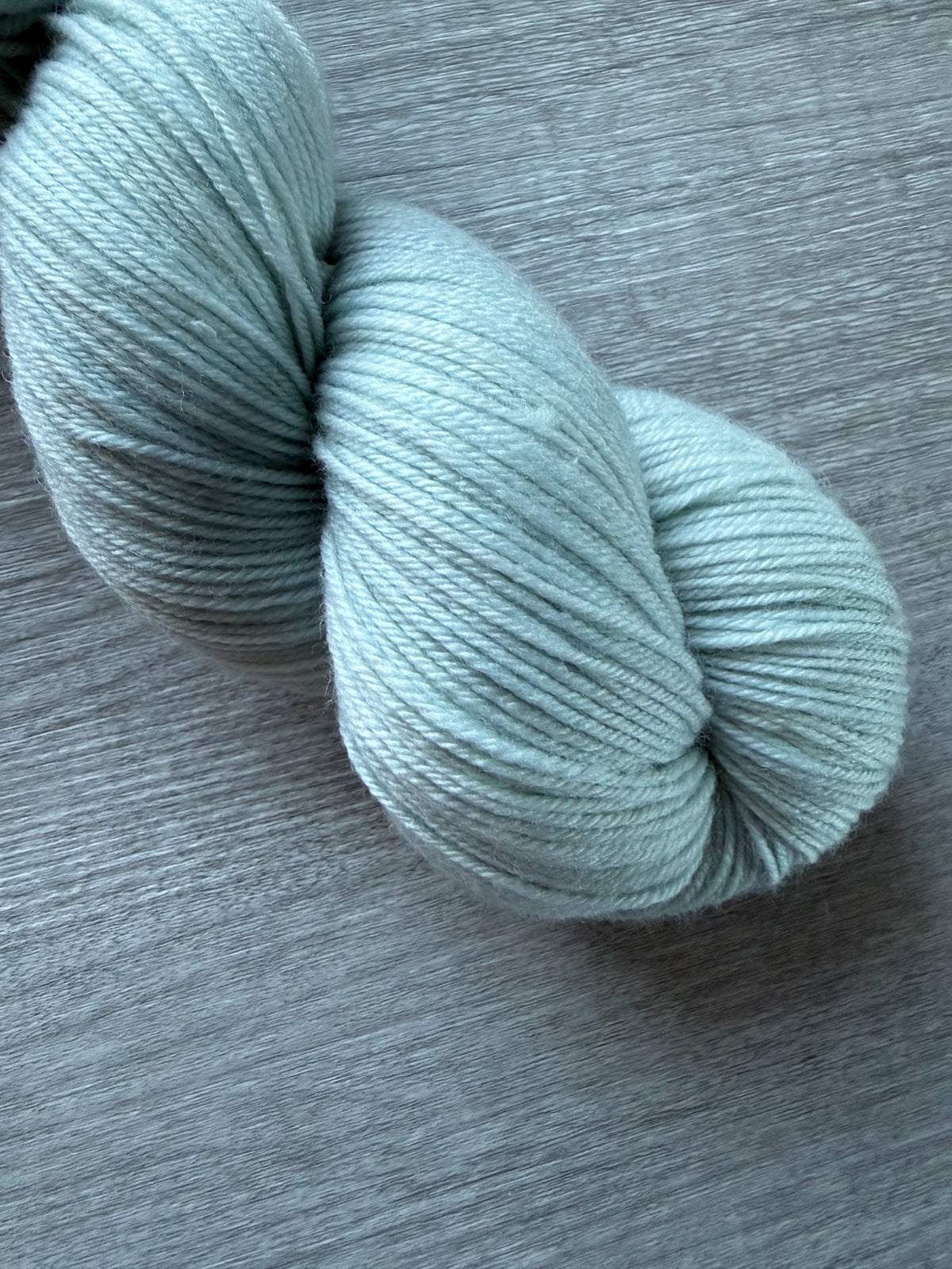 Frozen Aqua Artisan Hand Dyed Merino Wool Yarn