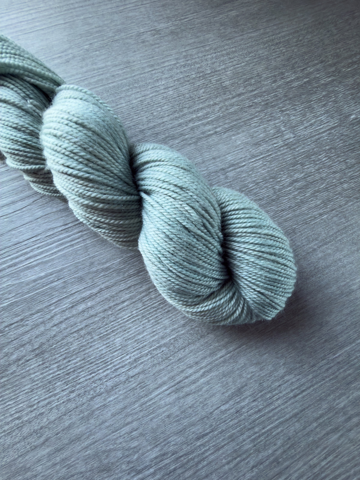 Frozen Aqua Artisan Hand Dyed Merino Wool Yarn