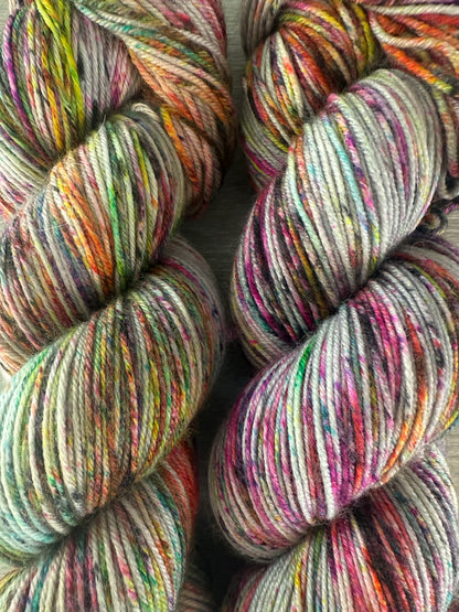 Graffiti Artisan Hand Dyed Merino Wool Yarn