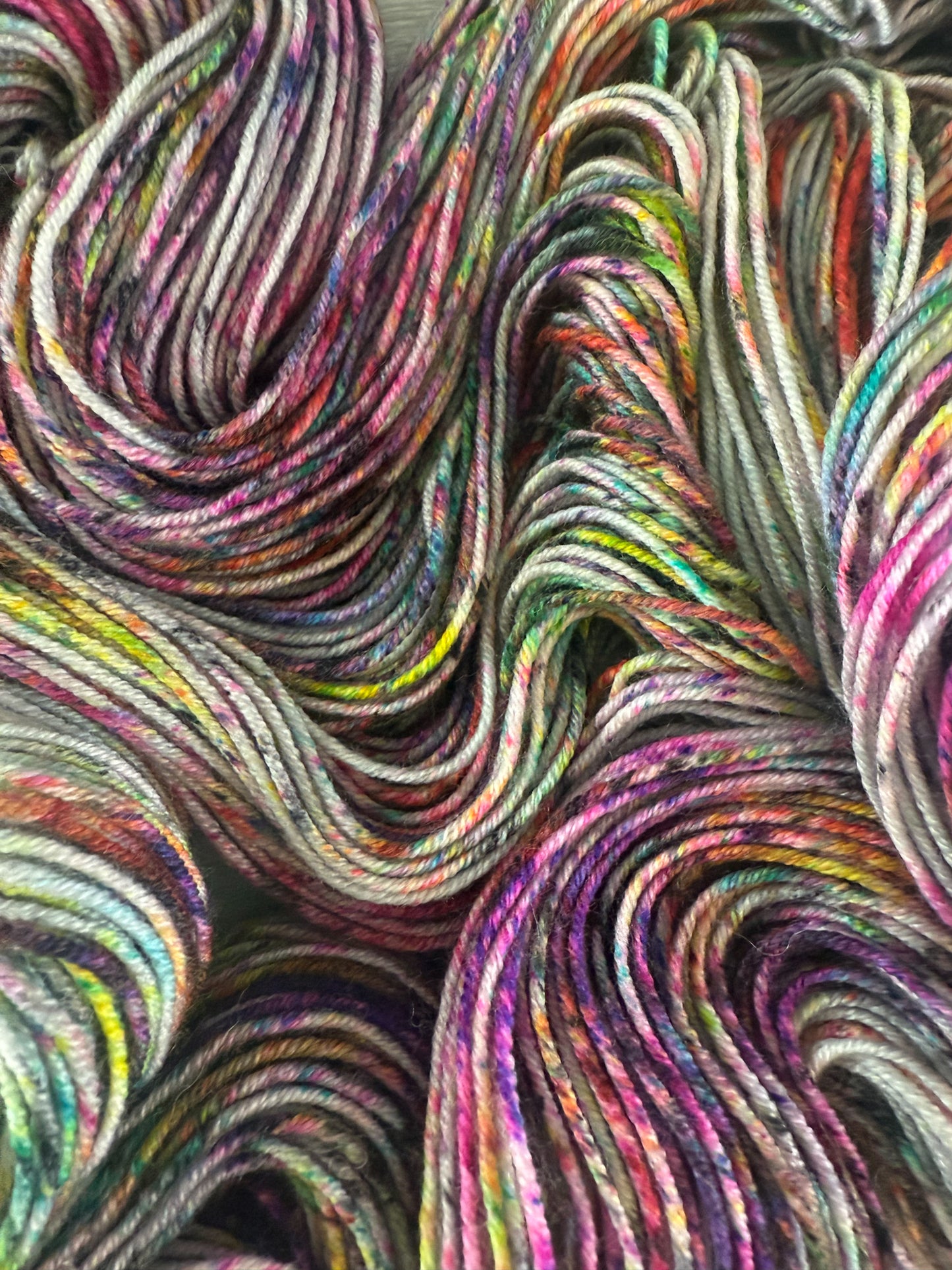 Graffiti Artisan Hand Dyed Merino Wool Yarn