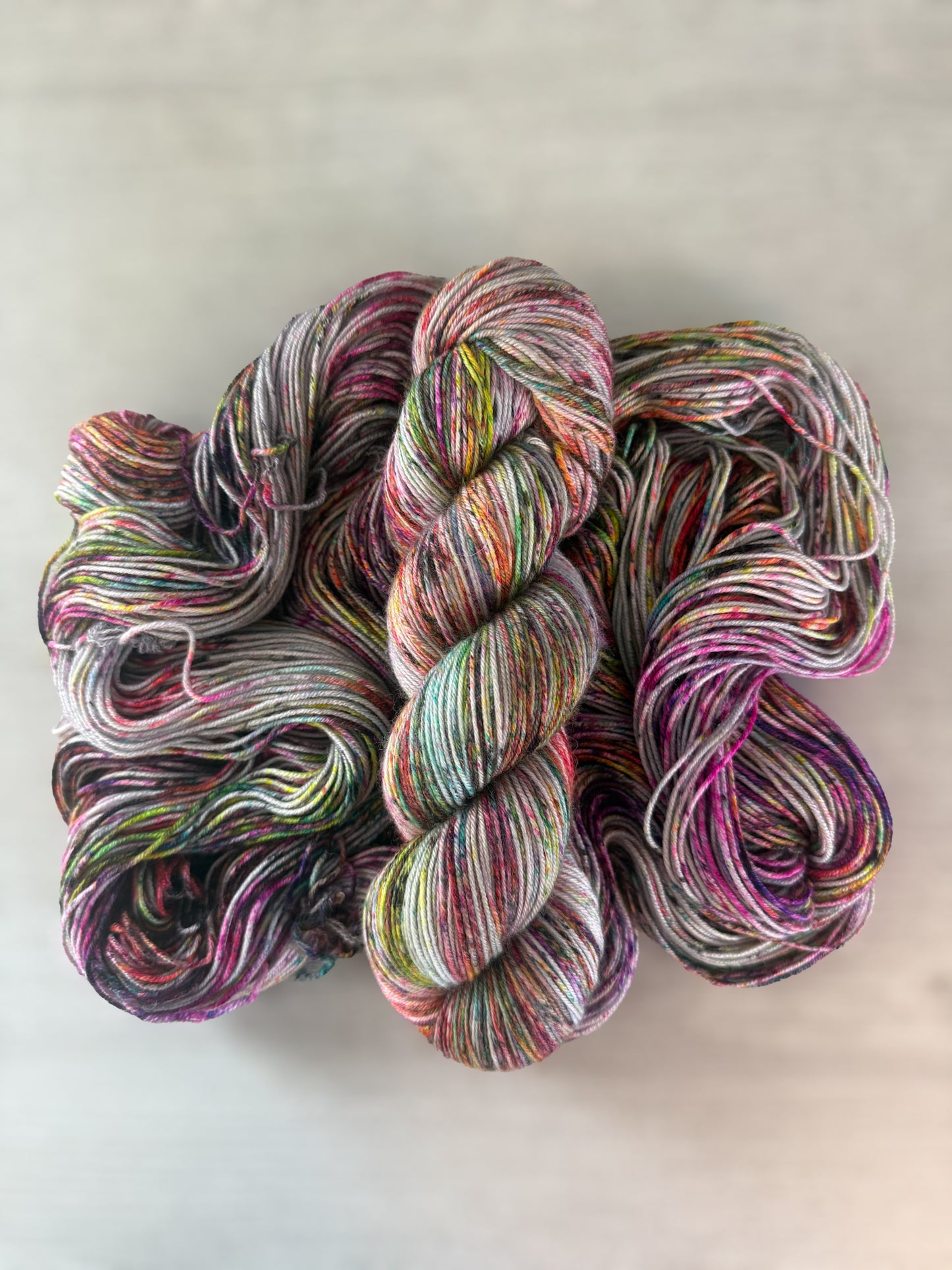 Graffiti Artisan Hand Dyed Merino Wool Yarn