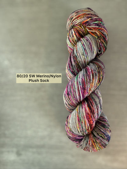 Graffiti Artisan Hand Dyed Merino Wool Yarn