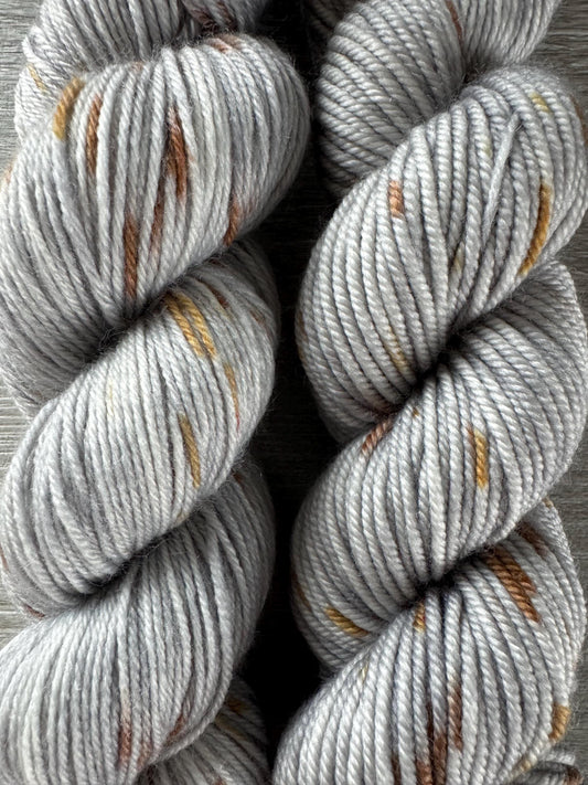 Tweed Style Artisan Dyed Merino Wool Yarn