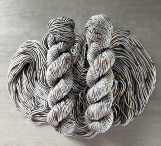Tweed Style Artisan Dyed Merino Wool Yarn