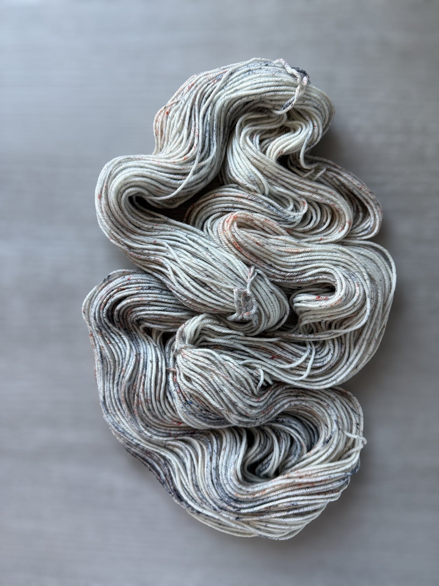 Granite Speckled Hand Dyed Merino Wool Yarn