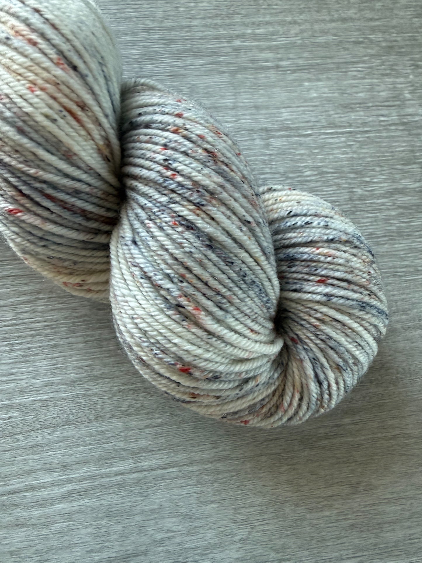 Granite Speckled Hand Dyed Merino Wool Yarn