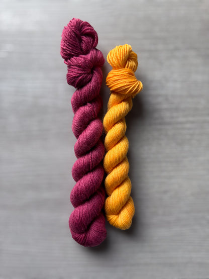 Gryffindor House Artisan Hand Dyed Sock Yarn