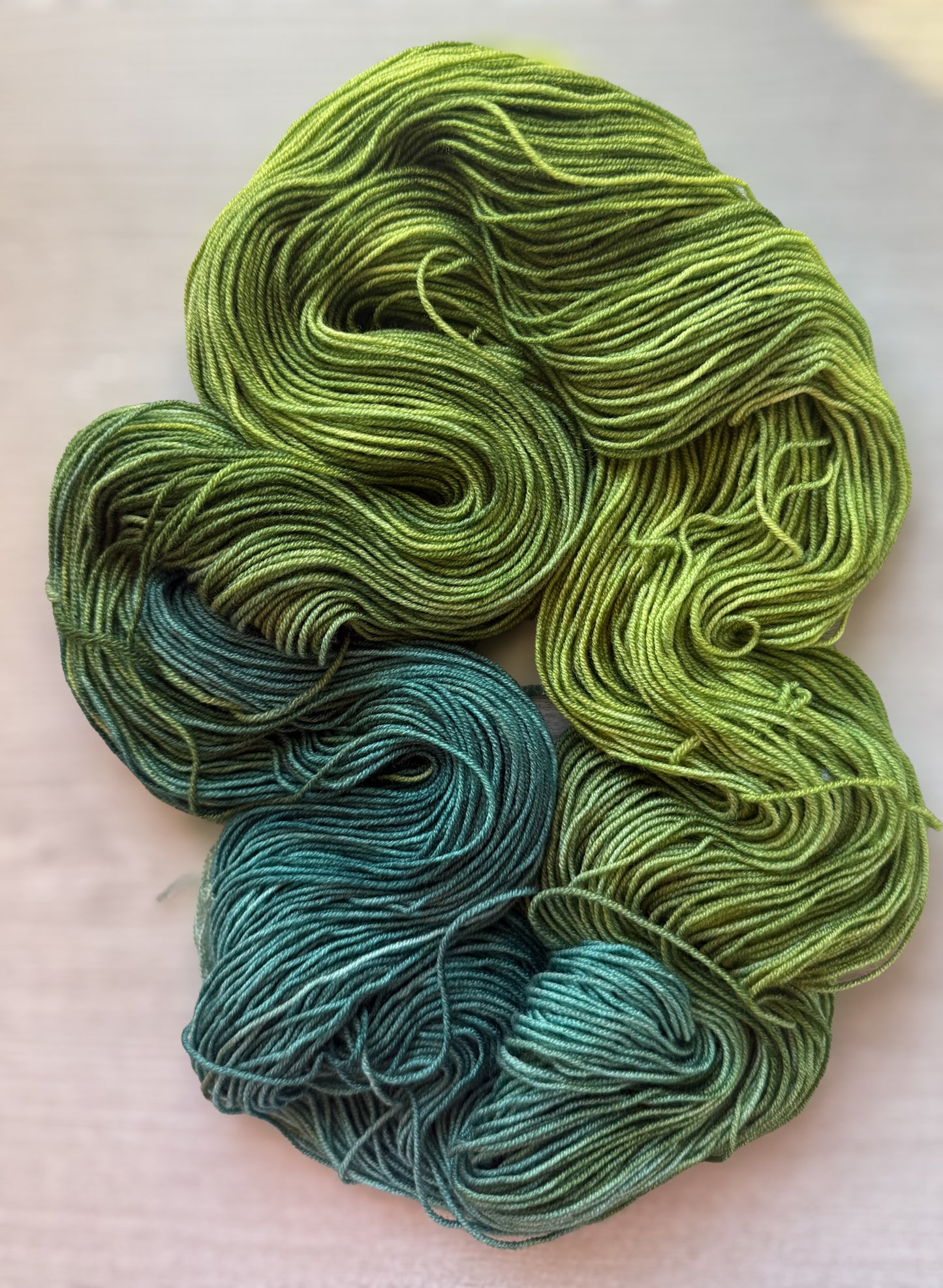 Hug A Tree Artisan Hand Dyed Merino Wool Yarn