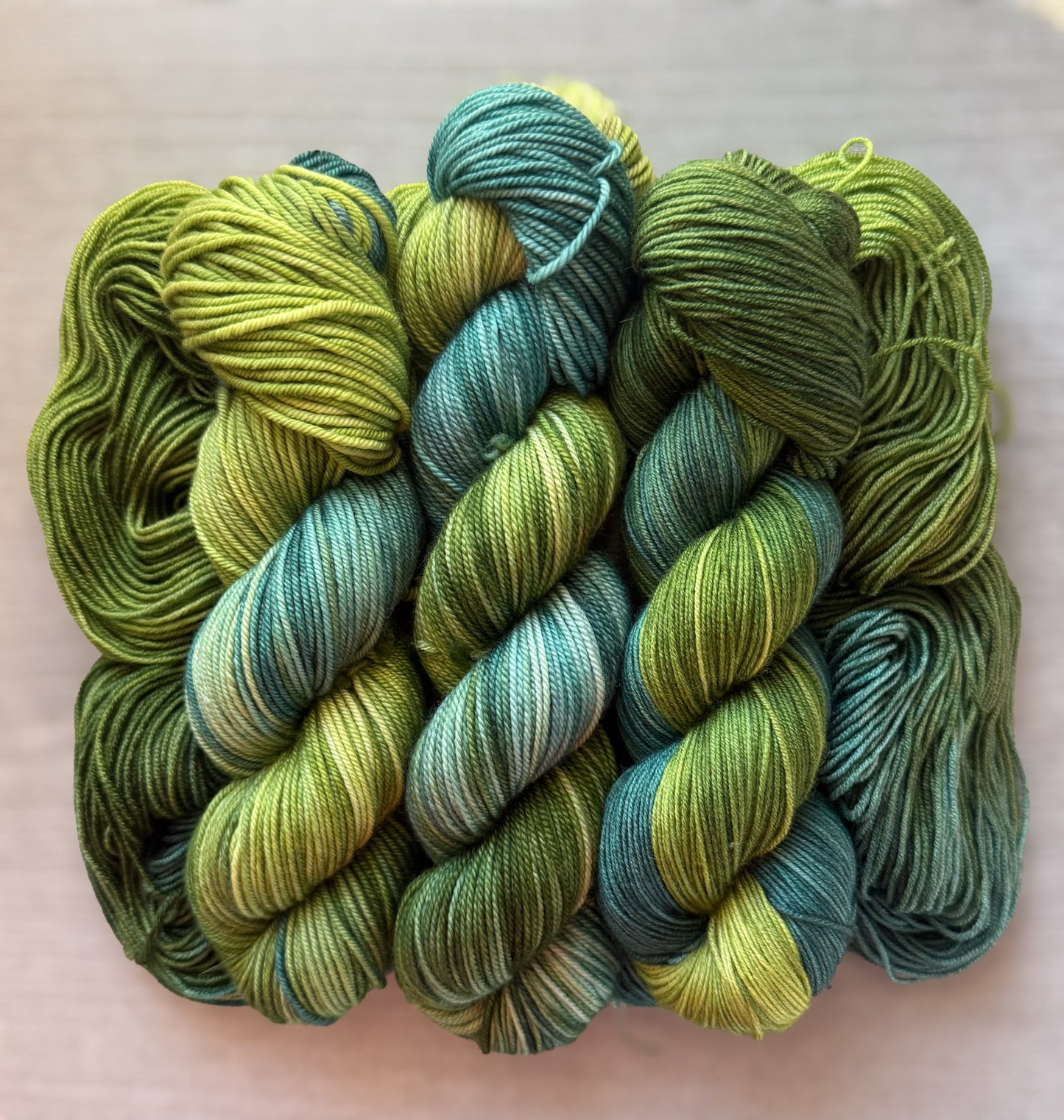 Hug A Tree Artisan Hand Dyed Merino Wool Yarn