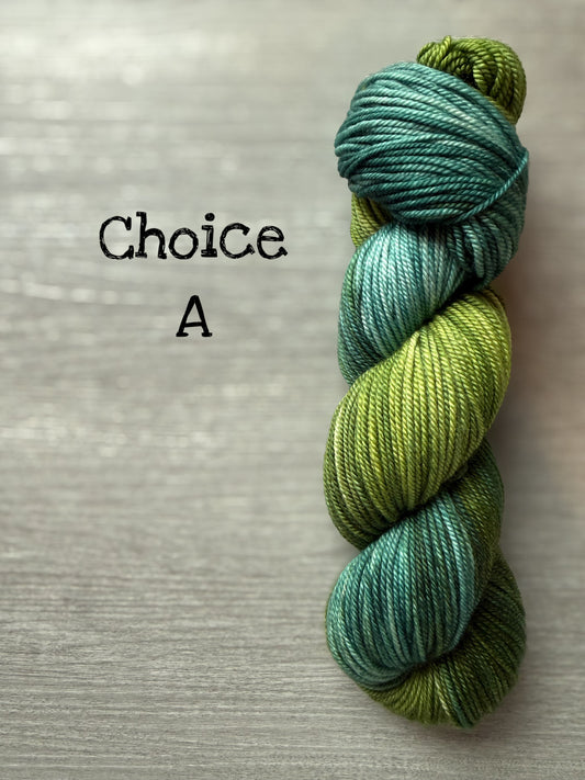 Hug A Tree Hand Dyed Merino Yarn - Ready To Ship