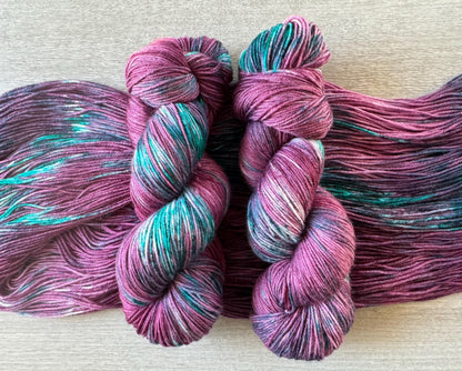 Water Into Wine Artisan Hand Dyed Merino Wool Yarn