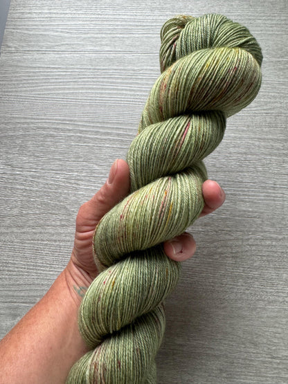 Supersized Painted Turtle Artisan Yarn Hand Dyed Merino Wool