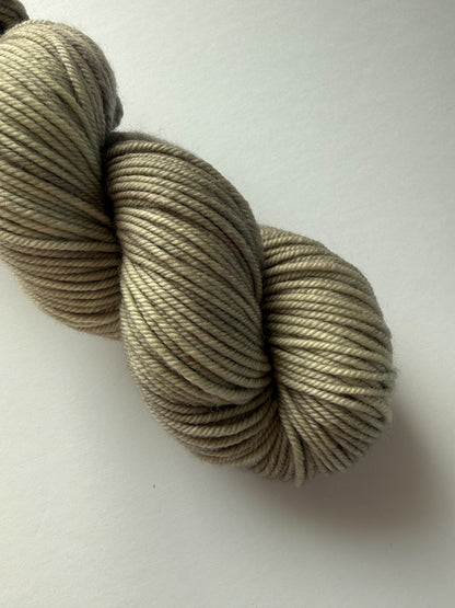 Kool Khaki Artisan Hand Dyed Merino Wool Yarn