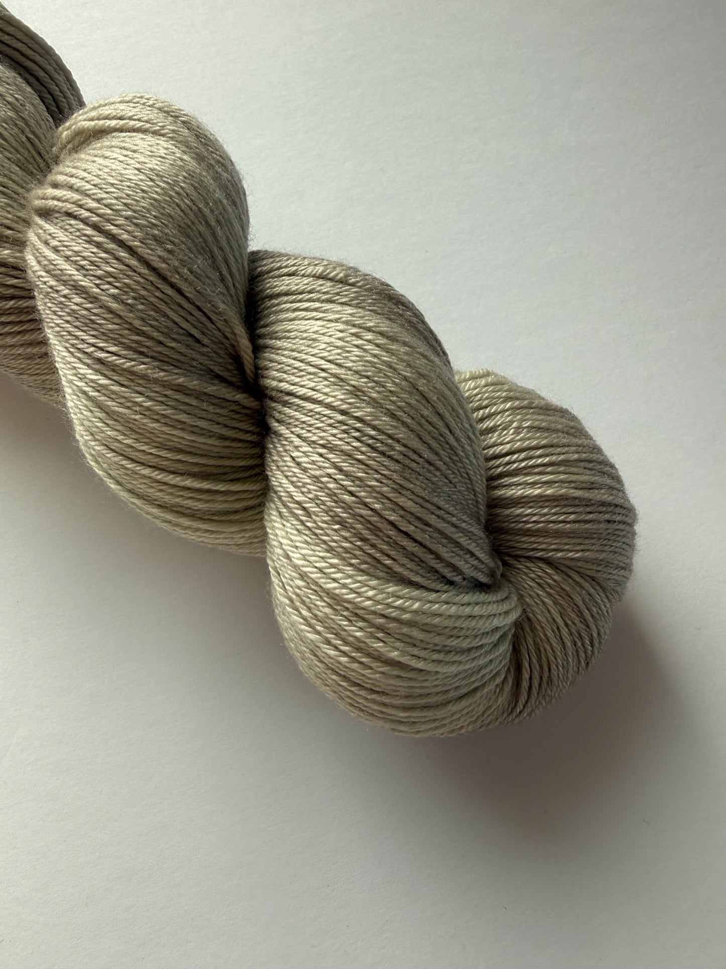 Kool Khaki Artisan Hand Dyed Merino Wool Yarn