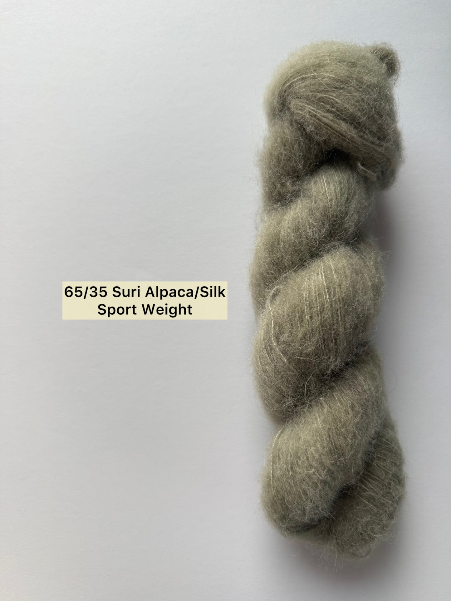Kool Khaki Artisan Hand Dyed Merino Wool Yarn