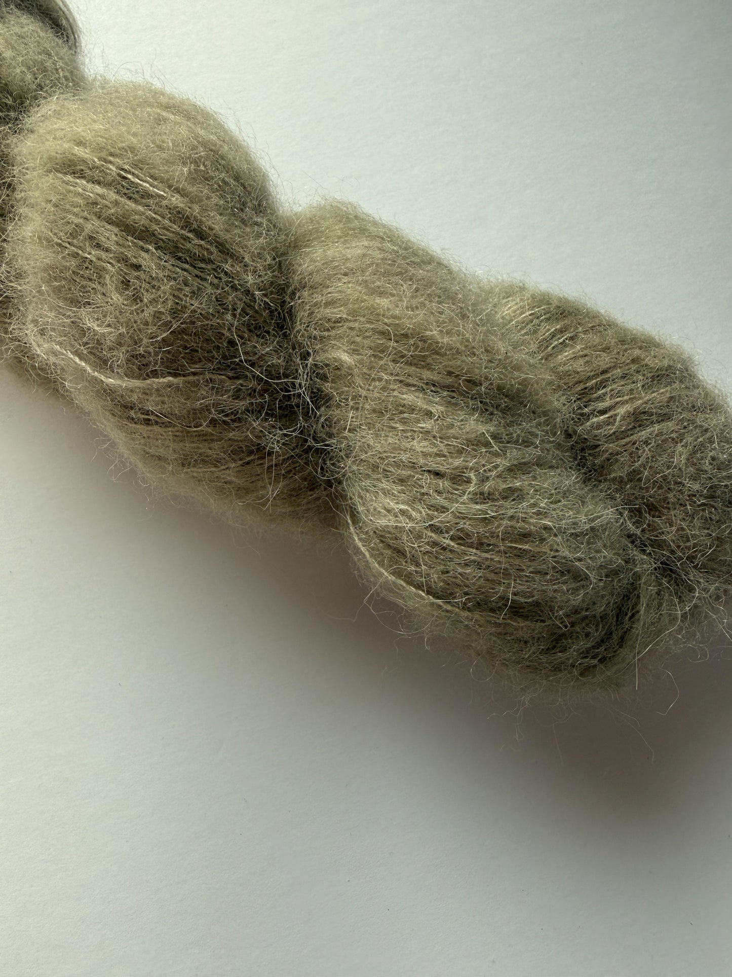 Kool Khaki Artisan Hand Dyed Merino Wool Yarn