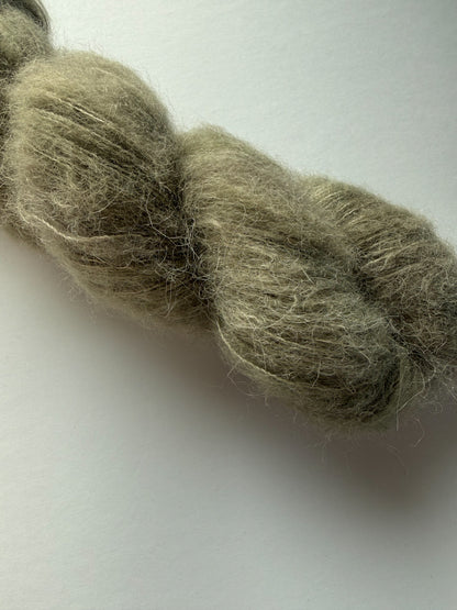 Kool Khaki Artisan Hand Dyed Merino Wool Yarn