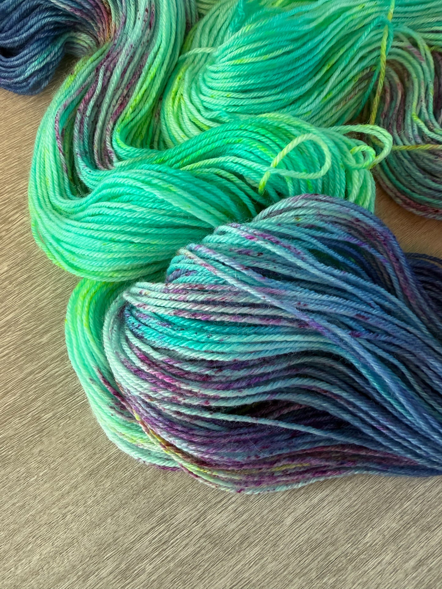 Lady Aurora Artisan Dyed Merino Wool Yarn