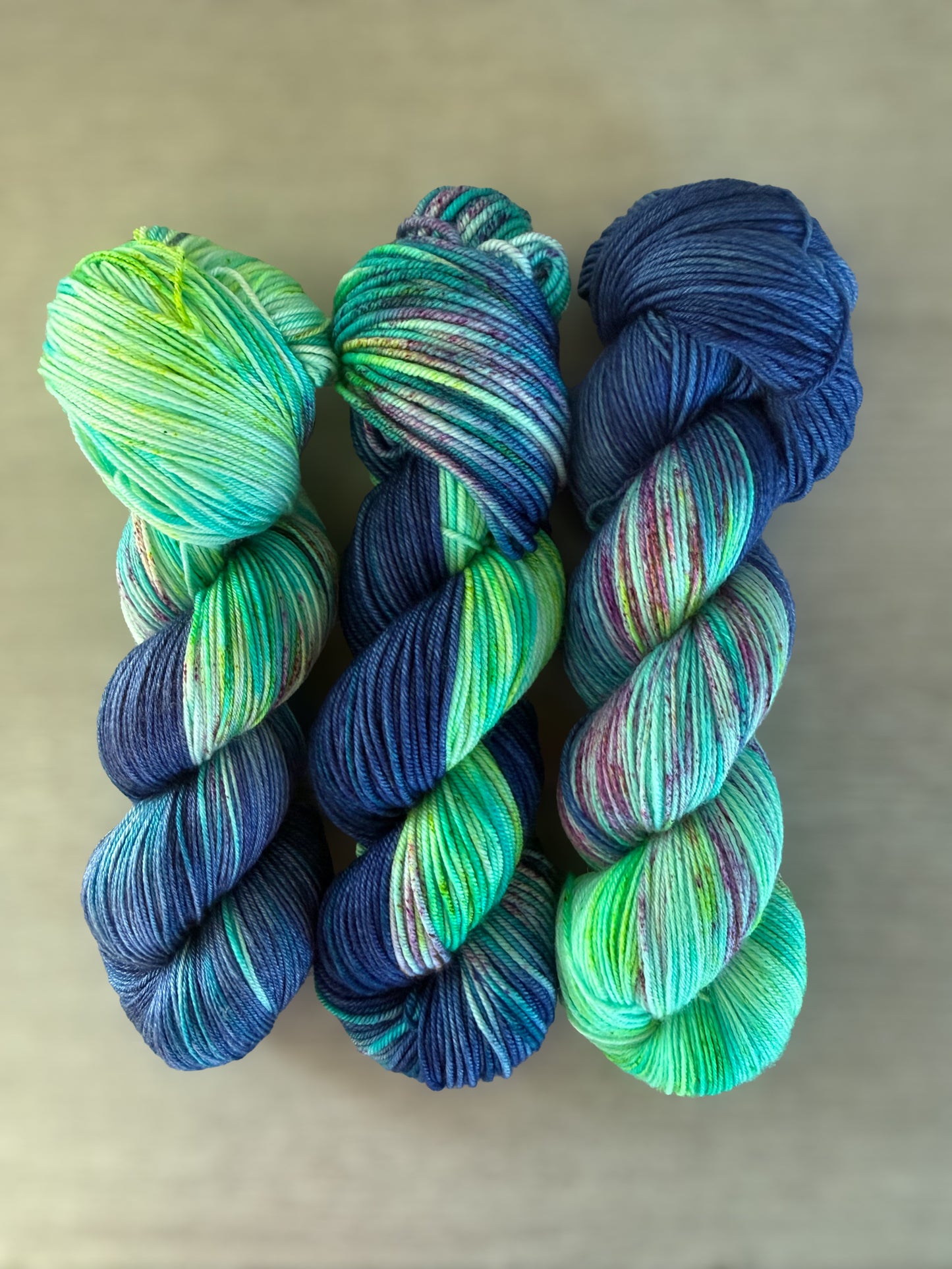 Lady Aurora Artisan Dyed Merino Wool Yarn