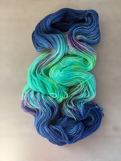 Lady Aurora Artisan Dyed Merino Wool Yarn