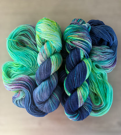 Lady Aurora Artisan Dyed Merino Wool Yarn