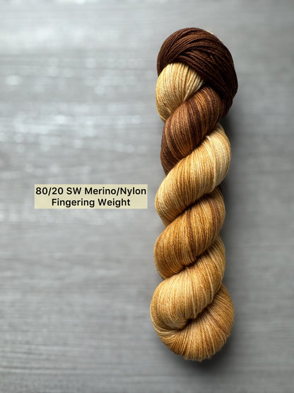 Lion's Mane Event Artisan Dyed Assigned Pooling Yarn