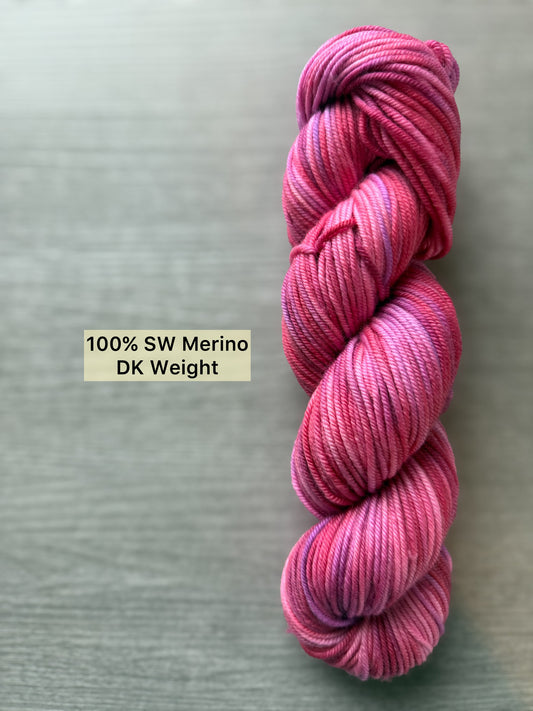 Love Struck Artisan Hand Dyed Merino Wool Yarn