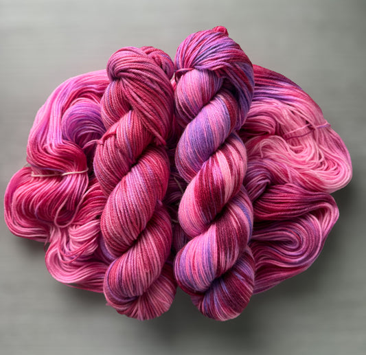 Love Struck Artisan Hand Dyed Merino Wool Yarn