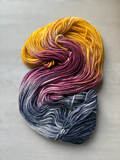 Malabar Squirrel Artisan Hand Dyed Merino Wool Yarn