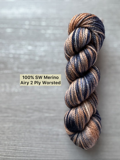 Marry Me Soldier Artisan Hand Dyed Merino Wool Yarn