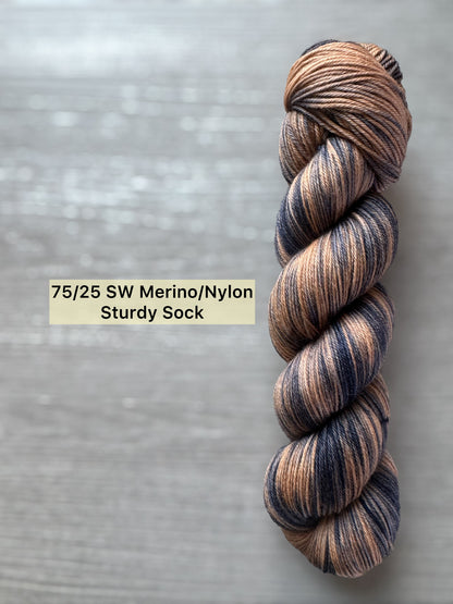 Marry Me Soldier Artisan Hand Dyed Merino Wool Yarn