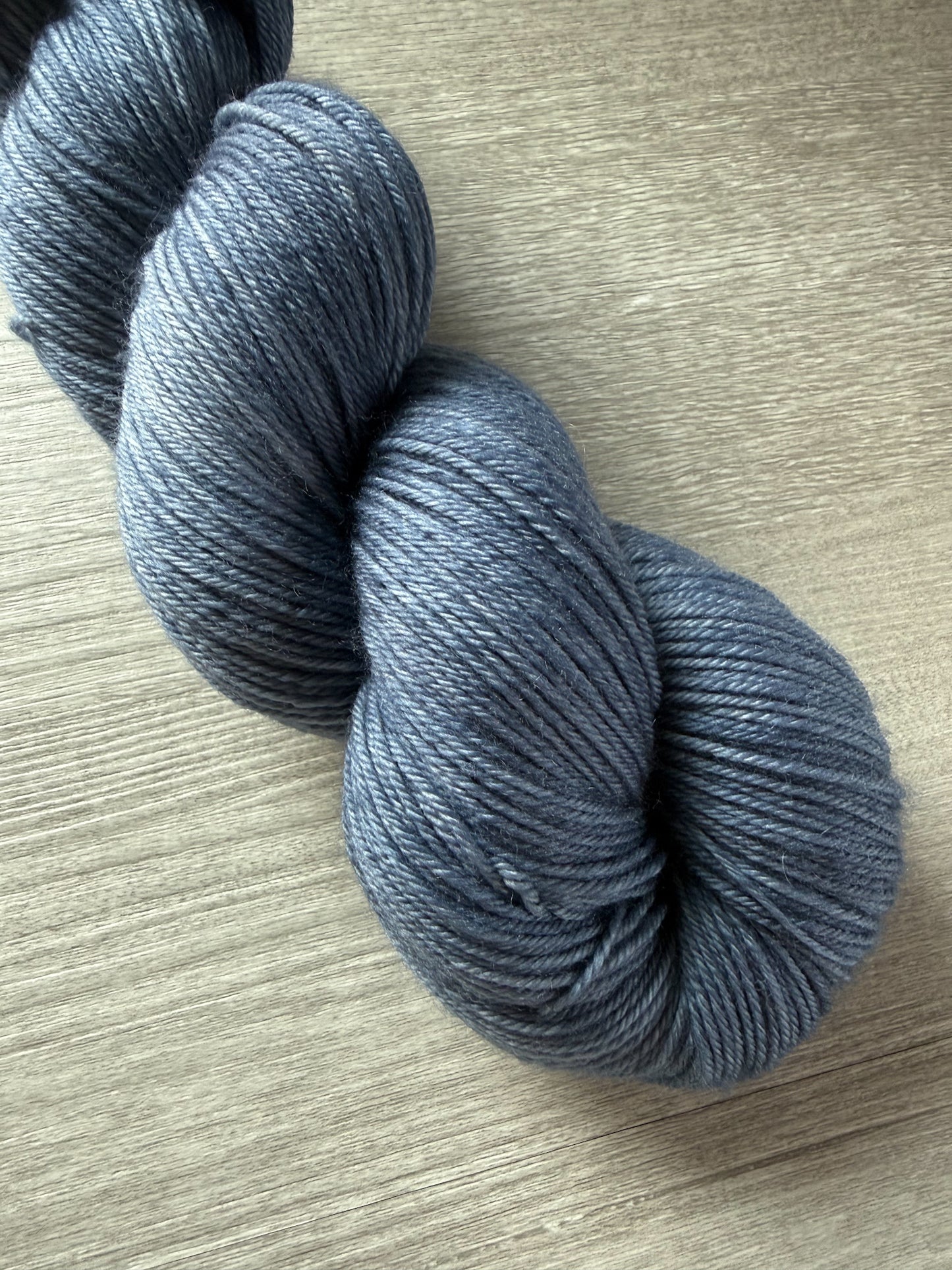 Denim Fade Set Artisan Hand Dyed Merino Wool Yarn