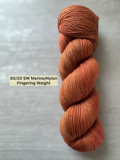 Memories Of Moab Artisan Hand Dyed Merino Wool Yarn