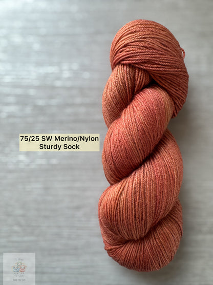 Memories Of Moab Artisan Hand Dyed Merino Wool Yarn