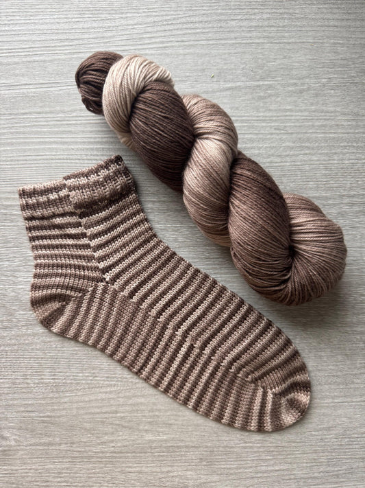 Mocaccino Artisan Ombre Hand Dyed Merino Wool Yarn