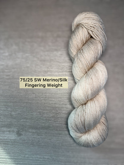 Moonbeam Artisan Hand Dyed Merino Wool Yarn