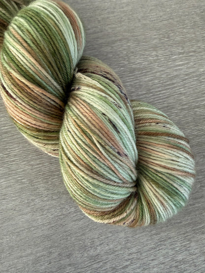 Mossy Timber Artisan Hand Dyed Merino Wool Yarn