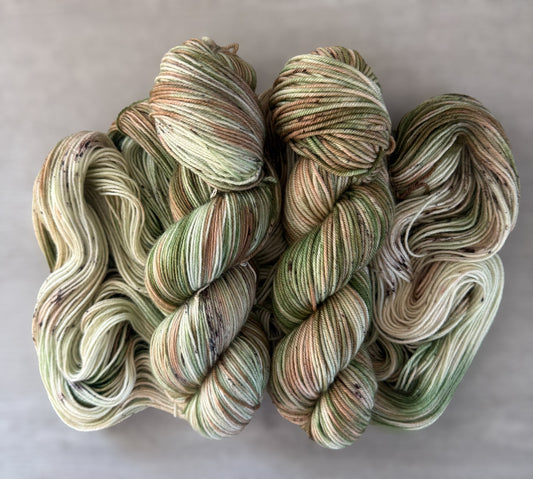 Mossy Timber Artisan Hand Dyed Merino Wool Yarn