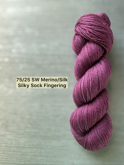 Mulberry Street Artisan Hand Dyed Merino Wool Yarn