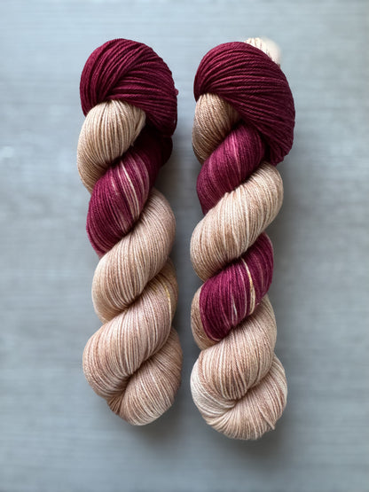 Off The Beet’n Path Artisan Dyed Assigned Pooling Yarn